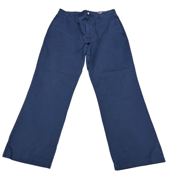 Vineyard Vines Other - Vineyard Vines Men's 100% Cotton Navy Blue Club Pants, Size 36x30